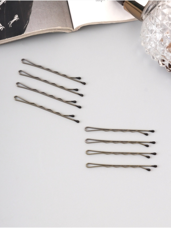 Невидимка для волос «Валери», набор 60 шт., 4.5 см, золото Невидимка для волос «Валери», набор 60 шт., 4.5 см, золото