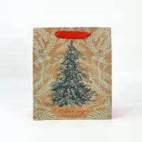 Набор пакетов крафтовых &laquo;Новогоднее поздравление&raquo;