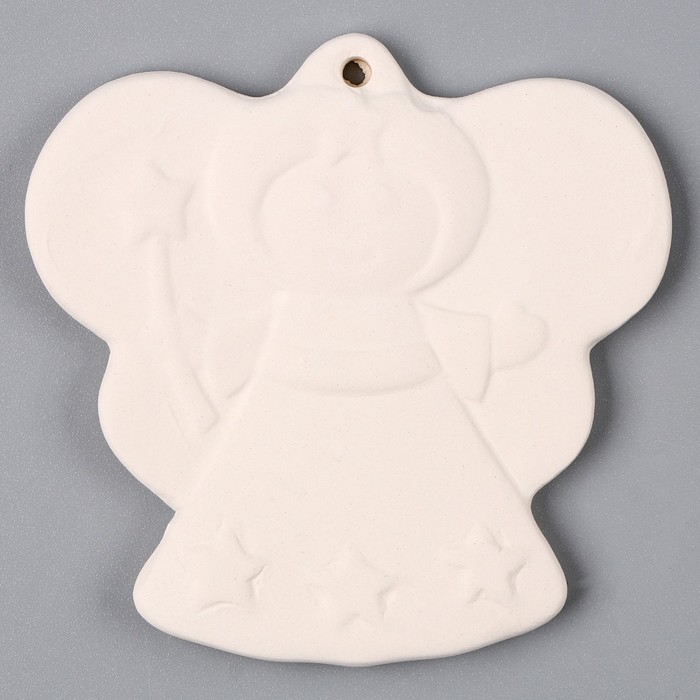 Новый год! Ёлочное украшение под раскраску «Ангелочек», с подвесом Новый год! Ёлочное украшение под раскраску «Ангелочек», с подвесом