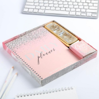 Ежедневник и зарядное устройство (4500 mAh) &laquo;Пусть сбываются мечты&raquo;, набор