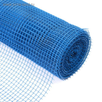 Сетка садовая, 1 &times; 20 м, ячейка ромб 15 &times; 15 мм, пластиковая, синяя, Greengo