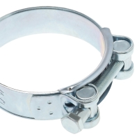 Хомут силовой ZEIN engr, диаметр 74-79 мм, ширина 24 мм, оцинкованный