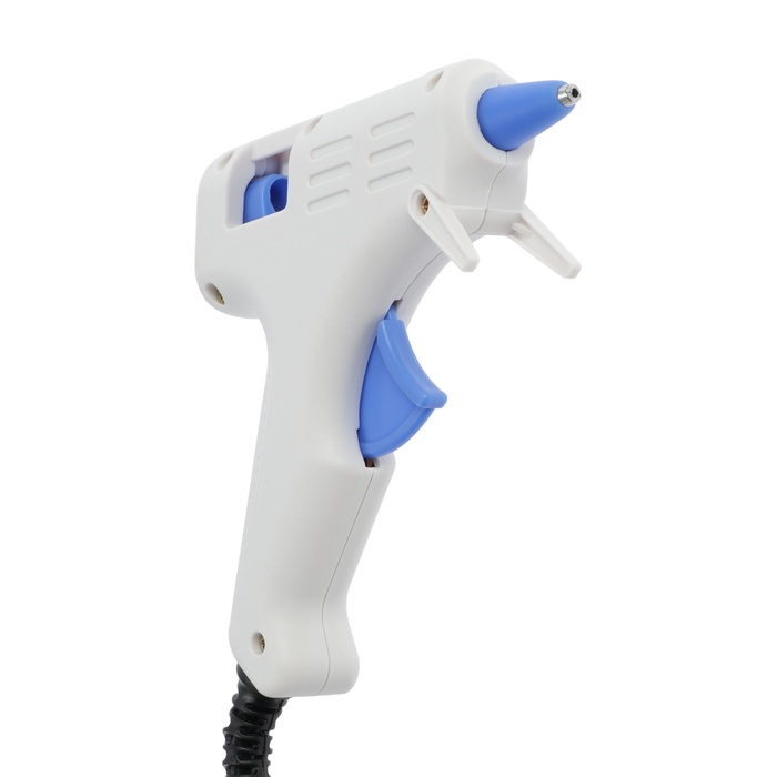 Клеевой пистолет ТУНДРА, 25 Вт, 220 В, эргономичная рукоятка, антикапля, шнур 1.3 м, 7 мм Клеевой пистолет ТУНДРА, 25 Вт, 220 В, эргономичная рукоятка, антикапля, шнур 1.3 м, 7 мм