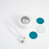 Световой прибор &laquo;Мини диско-шар&raquo; 8 см, свечение RGB, 5 В