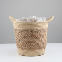 Набор корзин из шт, D33xH30 см, D28xH27 см, D23 xH19 см, рогоз Набор корзин из шт, D33xH30 см, D28xH27 см, D23 xH19 см, рогоз