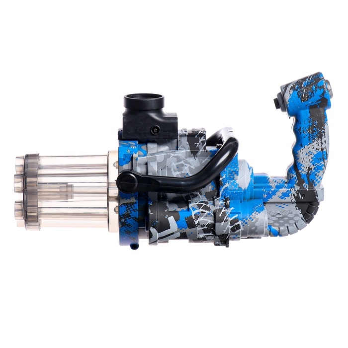 Бластер Бластер "Миниган", стреляет мягкими и гелевыми пулями, работает от аккумулятора