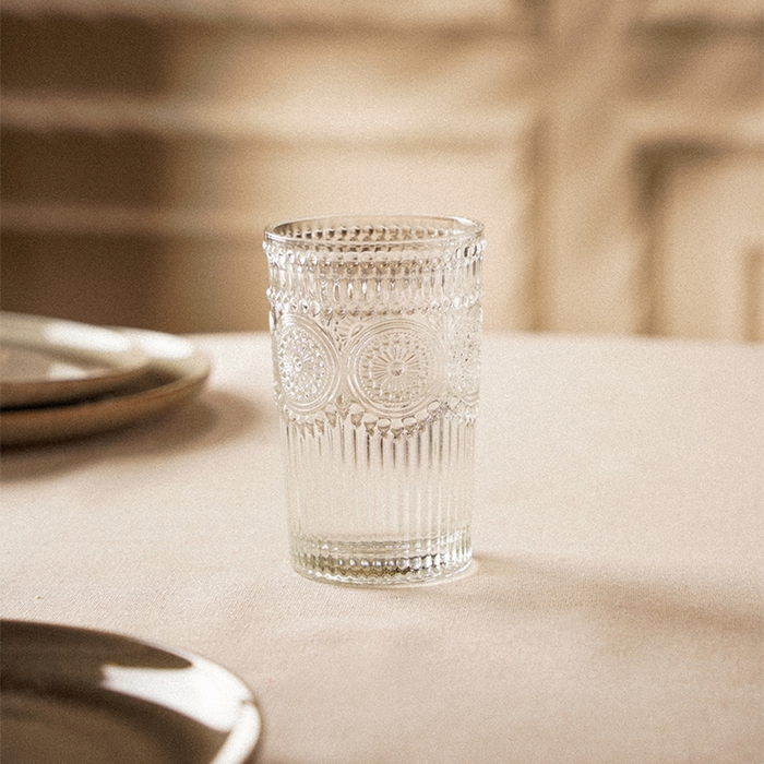 Набор стаканов стеклянный SL Home &laquo;Ларго&raquo;, 400 мл, 8&times;13 см, цвет прозрачный