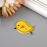 Набор пуговиц декоративных дерево &laquo;Птички&raquo;, набор 12 шт., 2.6&times;2.4 см