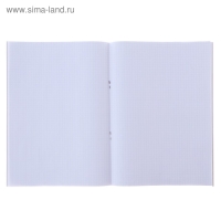 Тетрадь А4, 96 листов в клетку "Фламинго", обложка мелованный картон, блок офсет