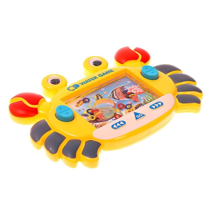 Водная игра с колечками &laquo;Краб&raquo;, цвета МИКС