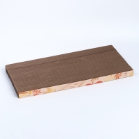 Когтеточка из картона с кошачьей мятой &laquo;Нежность&raquo;, 45 см х 20 см х 3 см