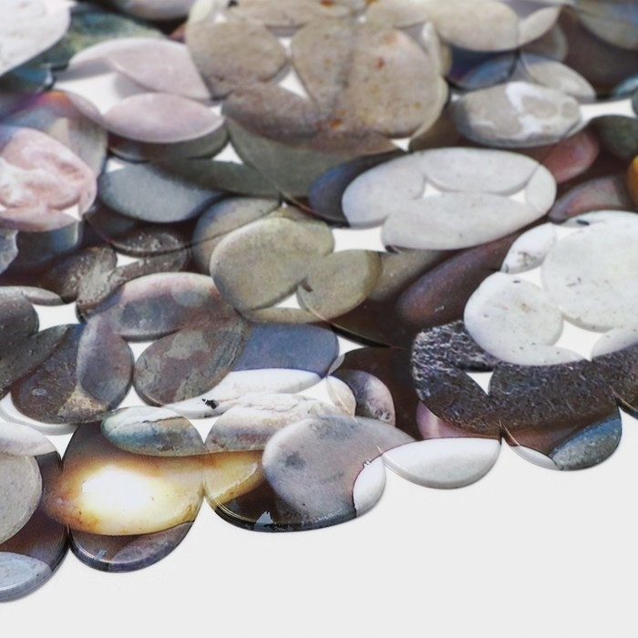 Решётка в раковину Доляна &laquo;Галька&raquo;, 25&times;28 см