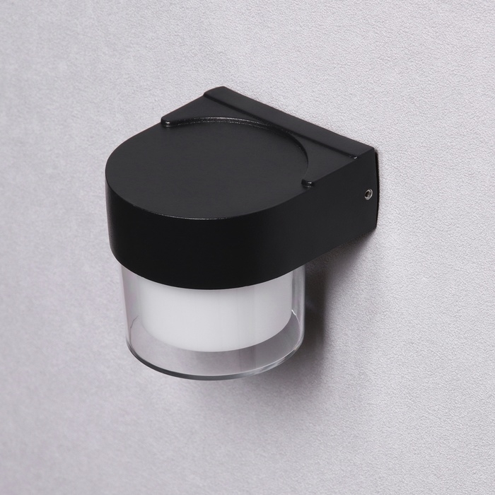 Светильник фасадный &laquo;Гранд&raquo;, FSD-082, 5 Вт, 3000К, IP65, 220 В, металл, черный