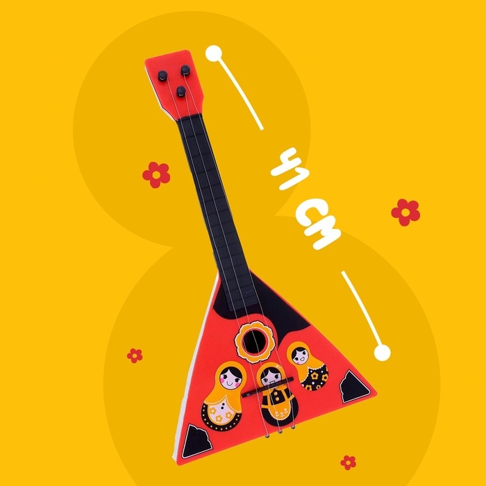 Балалайка &laquo;Матрёшка&raquo;, цвет МИКС