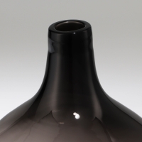 Ваза для цветов &laquo;Винтаж&raquo; из прозрачного серого стекла 20 х 14 х 14 см