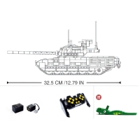 Конструктор Механо &laquo;Российский танк&raquo;, радиоуправление, 995 деталей