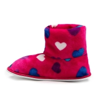 Тапочки женские, цвет розовый сердечки, размер 37 Тапочки женские, цвет розовый сердечки, размер 37