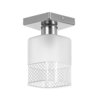 Светильник 91309/1 E27 40Вт хром 12х12х17 см