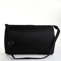 Сумка детская спортивная на молнии для девочки, наружный карман, регулируемый ремень, цвет чёрный Сумка детская спортивная на молнии для девочки, наружный карман, регулируемый ремень, цвет чёрный