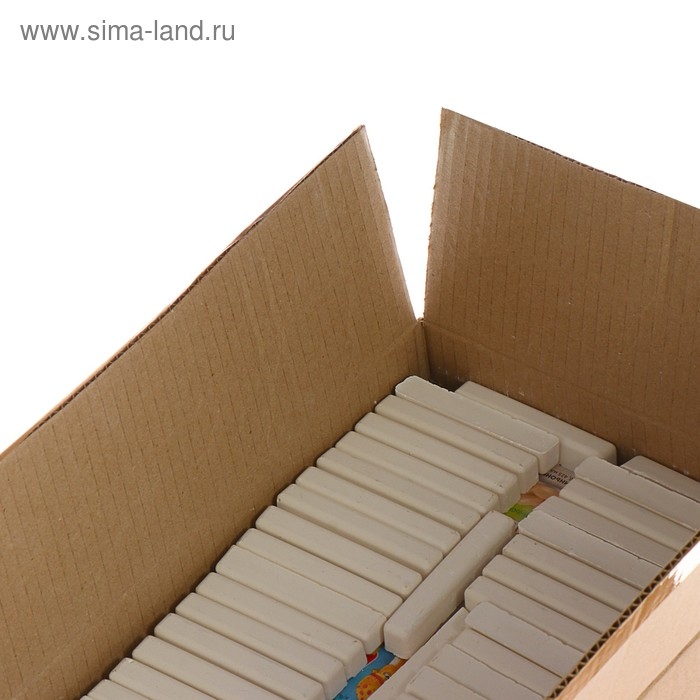 Мелки белые Мелки белые "АЛГЕМ", в наборе 468 штук, квадратные