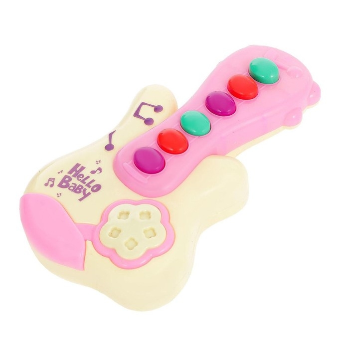 Музыкальная игрушка &laquo;Гитара&raquo;, звук, МИКС