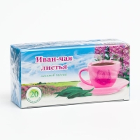 Травяной сбор &laquo;Иван-чая листья&raquo;, фильтр-пакет, 20 шт.