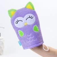 Игрушка-мочалка для купания, детская &laquo;Совёнок&raquo; из махры