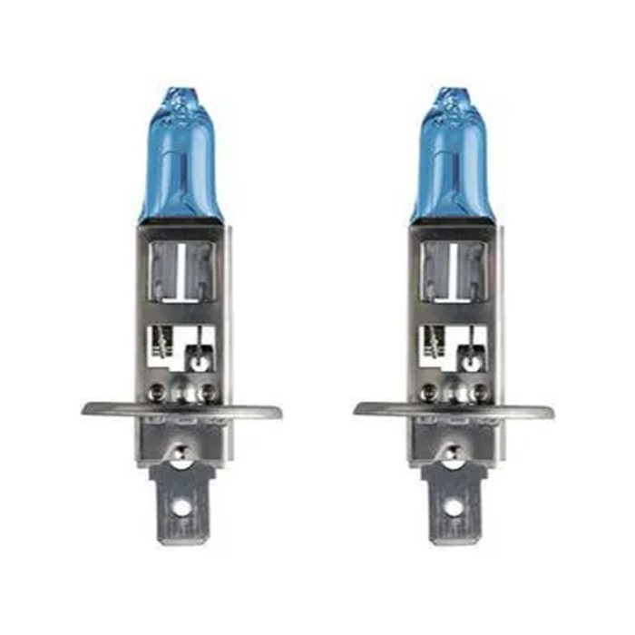 Лампа автомобильная Narva Range Power White RPW H1, 12 В, 55 Вт,  48641, набор 2 шт