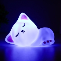 Ночник "Мурзик" LED от батареек 3xLR44 белый 7х15х10см RISALUX Ночник "Мурзик" LED от батареек 3xLR44 белый 7х15х10см RISALUX