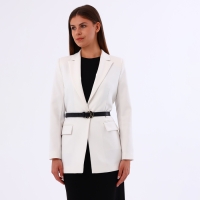 Ремень женский, ширина 2,5 см, пряжка металл, цвет чёрный Ремень женский, ширина 2,5 см, пряжка металл, цвет чёрный