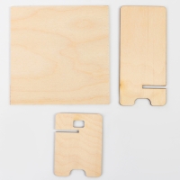 Выжигание, подставка для телефона &laquo;Ручный дракон&raquo;