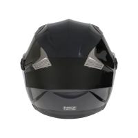 Шлем открытый с двумя визорами, размер XL (60-61), модель - BLD-708E, черный глянцевый