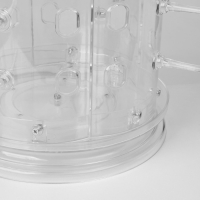 Стойка под очки. настольная, 24 места, цвет прозрачный, H=47