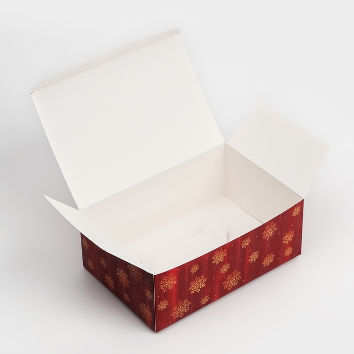 Коробка подарочная новогодняя складная &laquo;Счастливого Нового года &raquo;, 18 х 12 х 7 см, Новый год