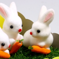 Пасхальный декор &laquo;Зайчики на травке&raquo; 24 &times; 19 &times; 11 см