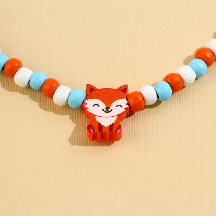 Бусы &laquo;Лисичка&raquo; 40 см