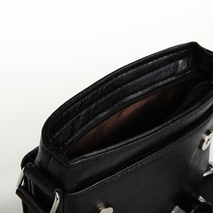 Сумка мужская, цвет чёрный Сумка мужская, цвет чёрный