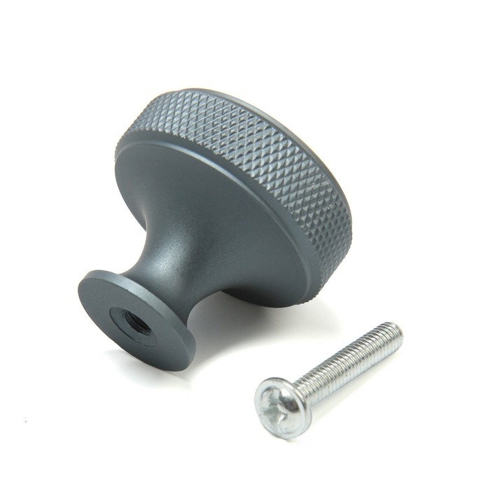 Ручка кнопка CAPPIO PK323, d=30 мм, цвет графит Ручка кнопка CAPPIO PK323, d=30 мм, цвет графит