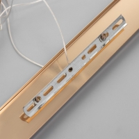 Светильник BayerLux Подвес BayerLuxной "Лейсана" 3хLED 3Вт 4000К золото 50х3х33-203см