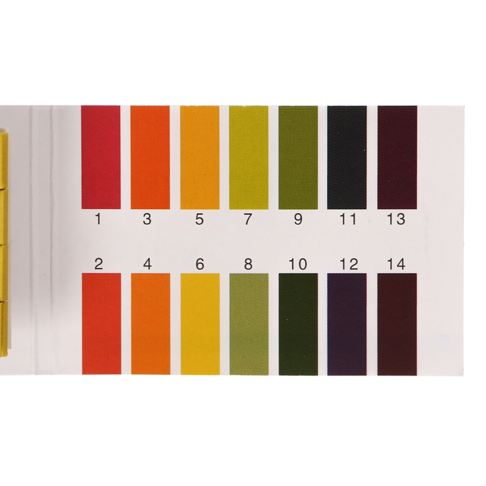 Лакмусовая бумага для измерения кислотности воды, набор 80 шт.