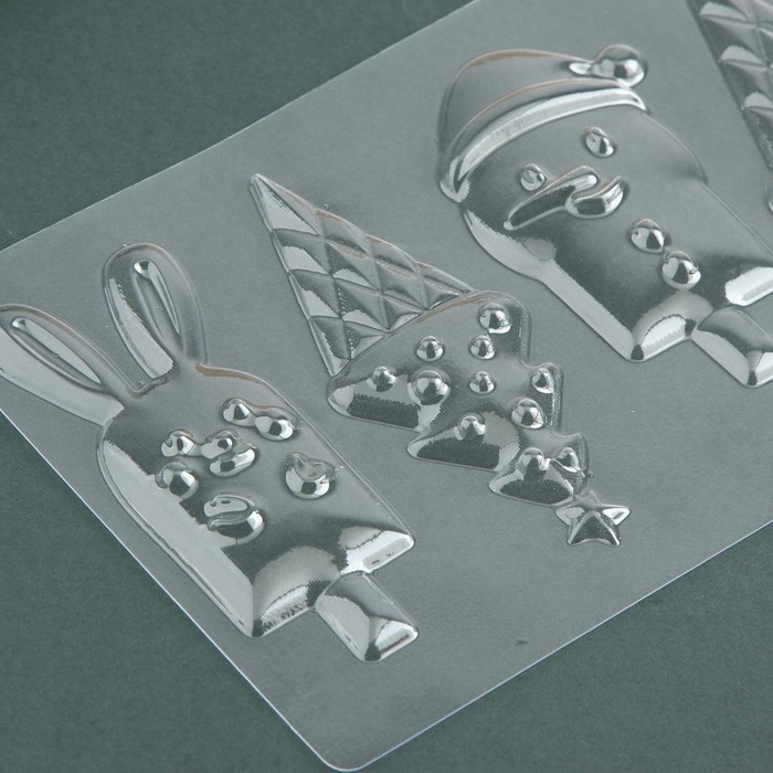 Новый год. Форма для шоколада &laquo;Новогоднее настроение&raquo;, 21 х 14 см