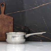 Ковш «Гретта», 1,6 л, d=16 см, капсульное дно, без крышки, индукция Ковш «Гретта», 1,6 л, d=16 см, капсульное дно, без крышки, индукция