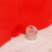 Швабра с отжимом и ведром на колёсиках с пластиковой центрифугой Доляна, 14 л, швабра, запасная насадка из микрофибры, МИКС