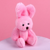 Мягкая игрушка «Люблю!», зайчик, цвета МИКС Мягкая игрушка «Люблю!», зайчик, цвета МИКС