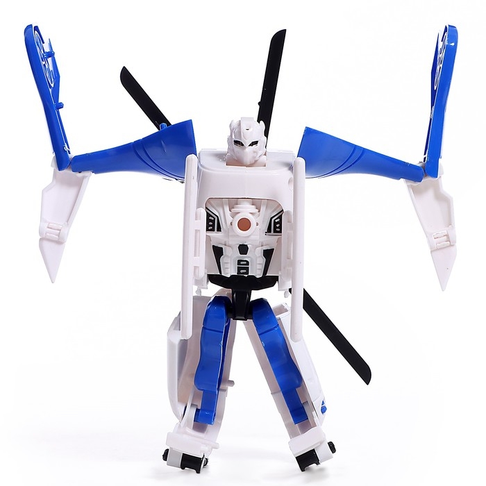Робот &laquo;Полицейский вертолёт&raquo;, трансформируется