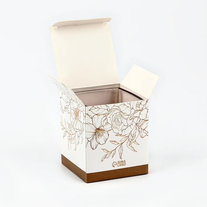 Свеча ароматическая в стекле &laquo;Лавандовая нежность&raquo;, 6,8 х 8 см.