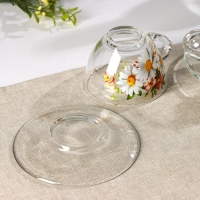 Набор чайный «Ромашковое поле», 200 мл, в чемоданчике Набор чайный «Ромашковое поле», 200 мл, в чемоданчике