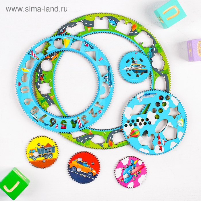 Спирограф &laquo;Транспорт&raquo;