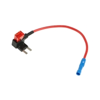 Удлинитель предохранителя, мини 10А, провод 15 см Удлинитель предохранителя, мини 10А, провод 15 см