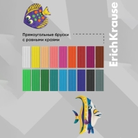 Пластилин 18 цветов, 288 г, ErichKrause "Классический", в картонной упаковке Пластилин 18 цветов, 288 г, ErichKrause "Классический", в картонной упаковке